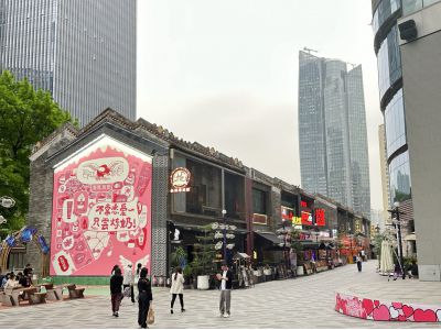 临江大道天德广场广告位B位